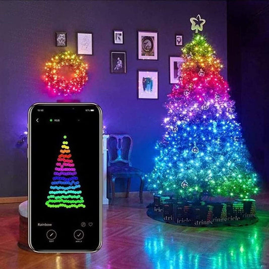 Bluetooth Controlled Christmas Led Lights