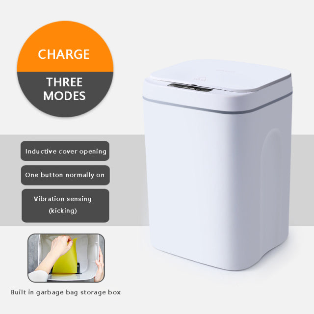 Smart Induction Trash Can Automatic