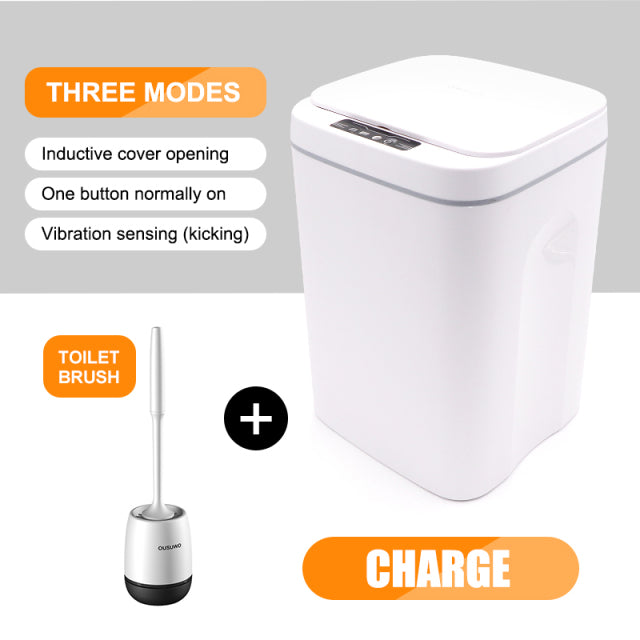 Smart Induction Trash Can Automatic