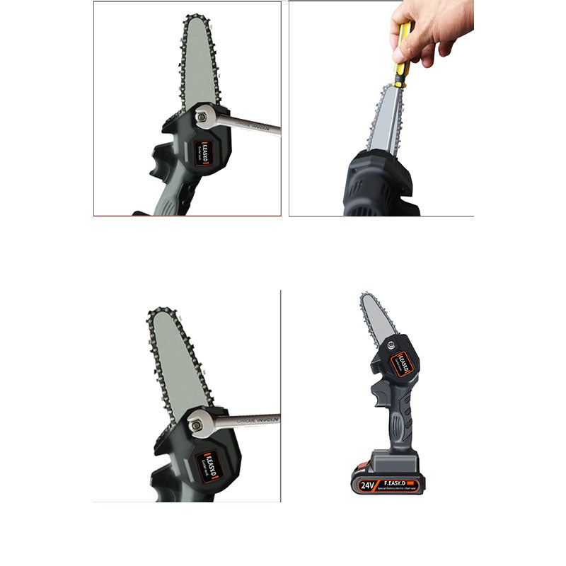 Mini Electric Chainsaw Cordless Handheld